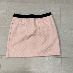 ✨Pink Textured Loft Skirt, Size 8✨